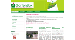 Desktop Screenshot of gartenbox.at